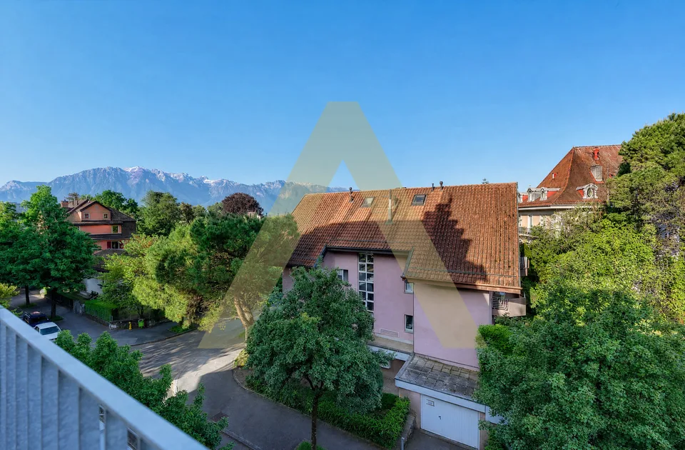 Duplex type loft avec grande terrasse et proche du lac