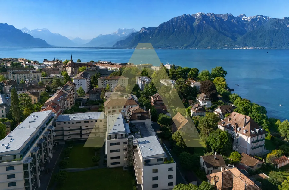 Duplex type loft avec grande terrasse et proche du lac