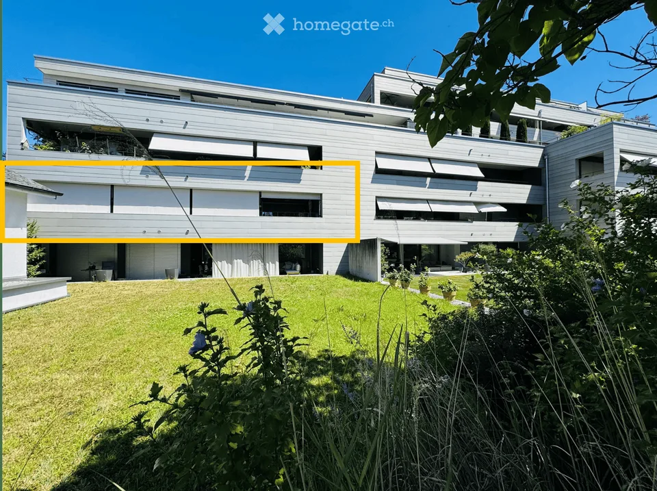 Traumhaftes Wohnen in der «Residenz Milan» – Moderne 3.5-Zimmer-Wohnung mit XXL-Loggia