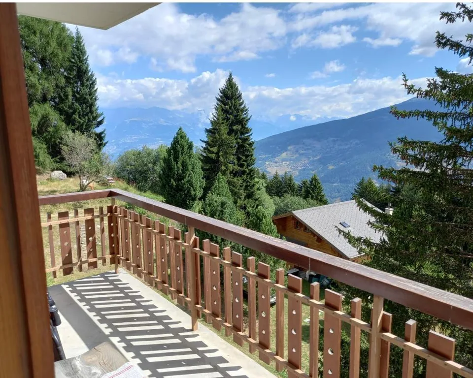 Appartement de 3.5 pièces avec vue panoramique sur les montagnes à Les Collons