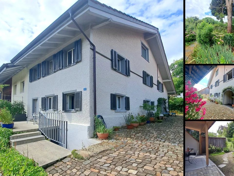 Charmantes Einfamilienhaus in Rütihof-Baden – mit idyllischem Garten