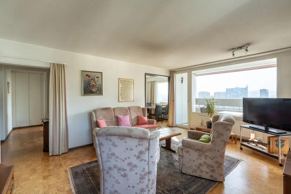 Appartement central de 3,5 pièces avec vue panoramique
