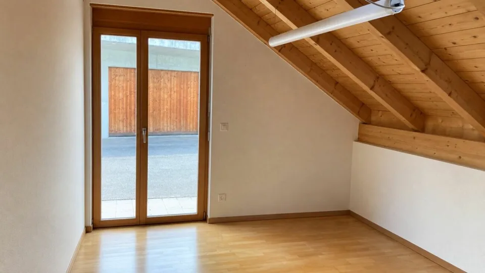 Helle Duplex-Wohnung im Dachgeschoss