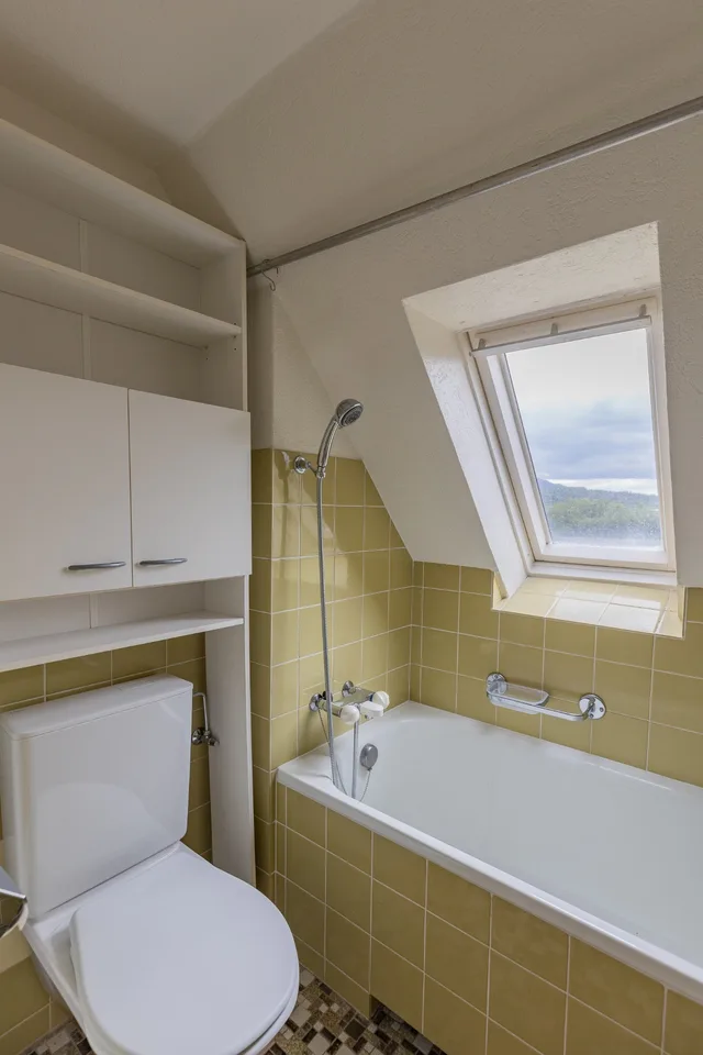 1. Zimmer Wohnung mit Ausblick auf den Rhein