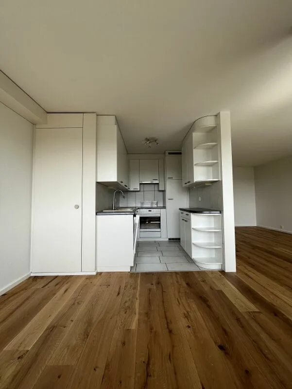 Bright 3.5-room apartment on the 13th floor with a large balcony and beautiful views!