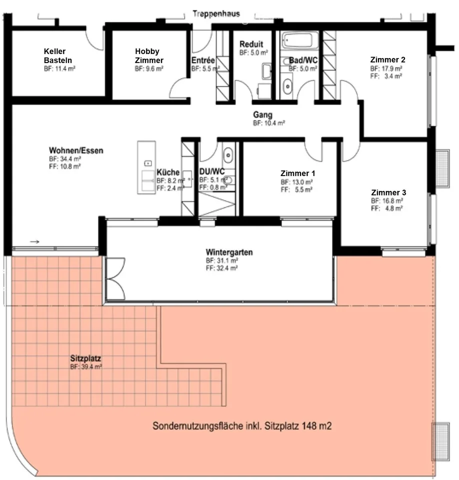 Exklusive Gartenwohnung in Obfelden ZH