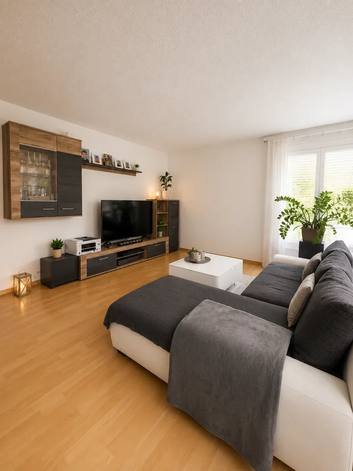Gemütliche 4.5-Zimmer-Wohnung mit Gartensitzplatz