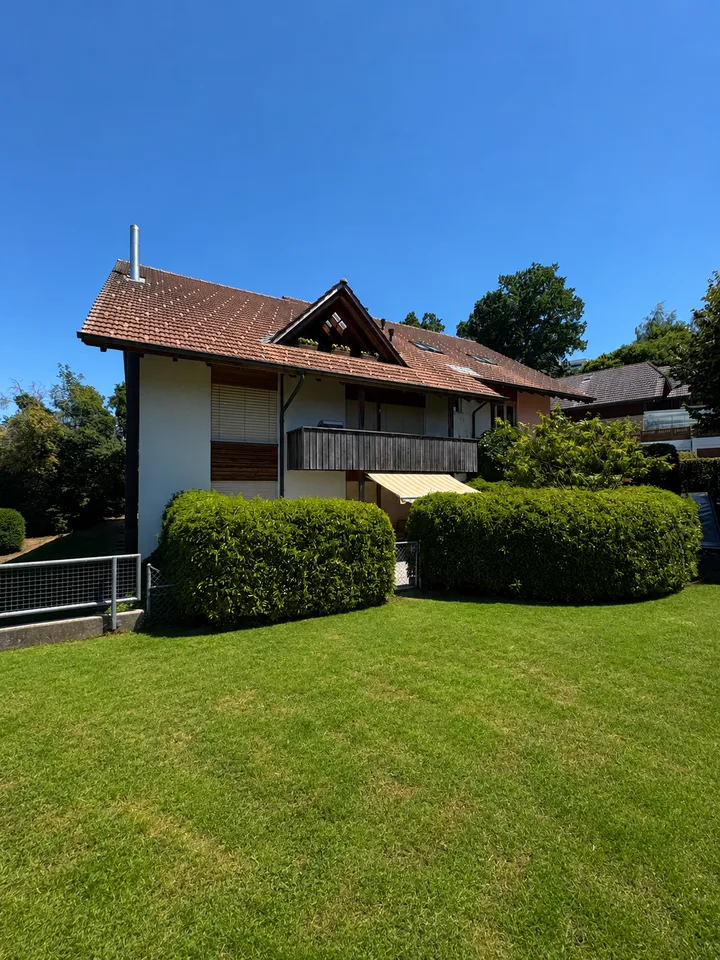 Gemütliche 4.5-Zimmer-Wohnung mit Gartensitzplatz