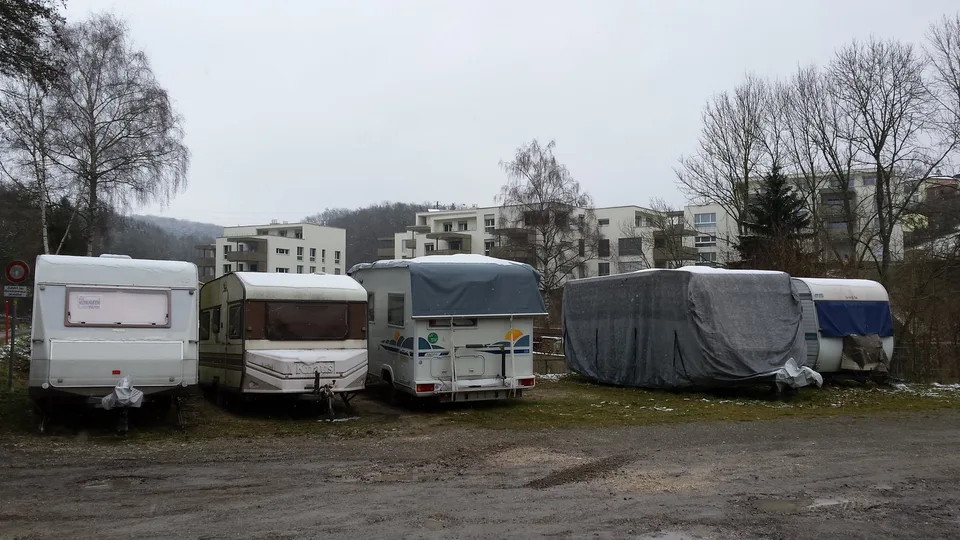 Wohnwagenabstellplatz in Herblingen