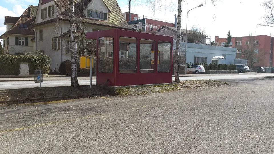 Parkplatz auf der Breite