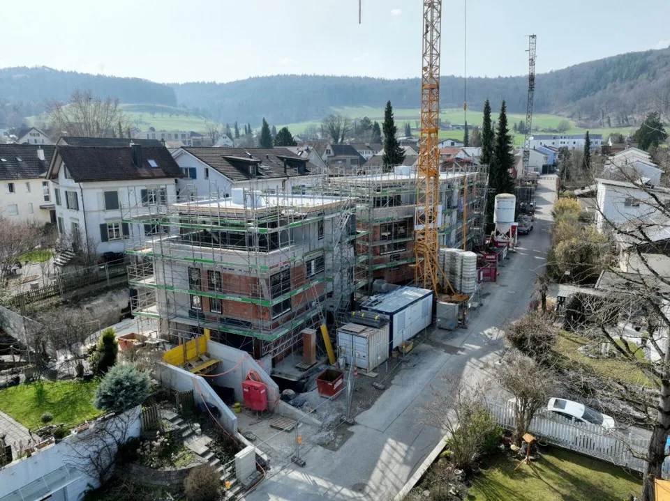 Neubauprojekt Birkenweg / Rohbau abgeschlossen