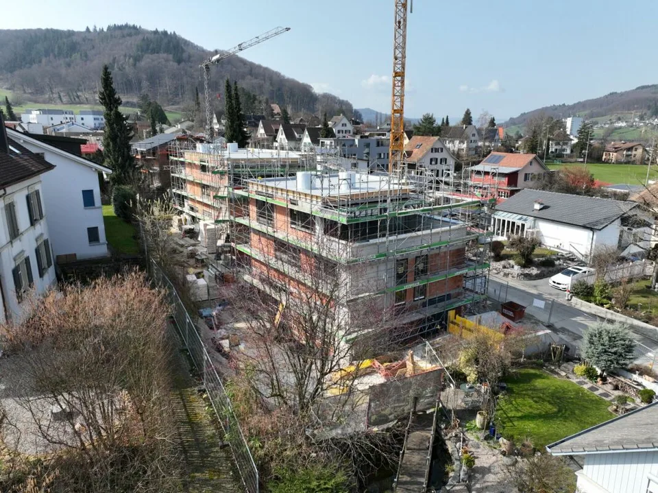 Neubauprojekt Birkenweg / Rohbau abgeschlossen