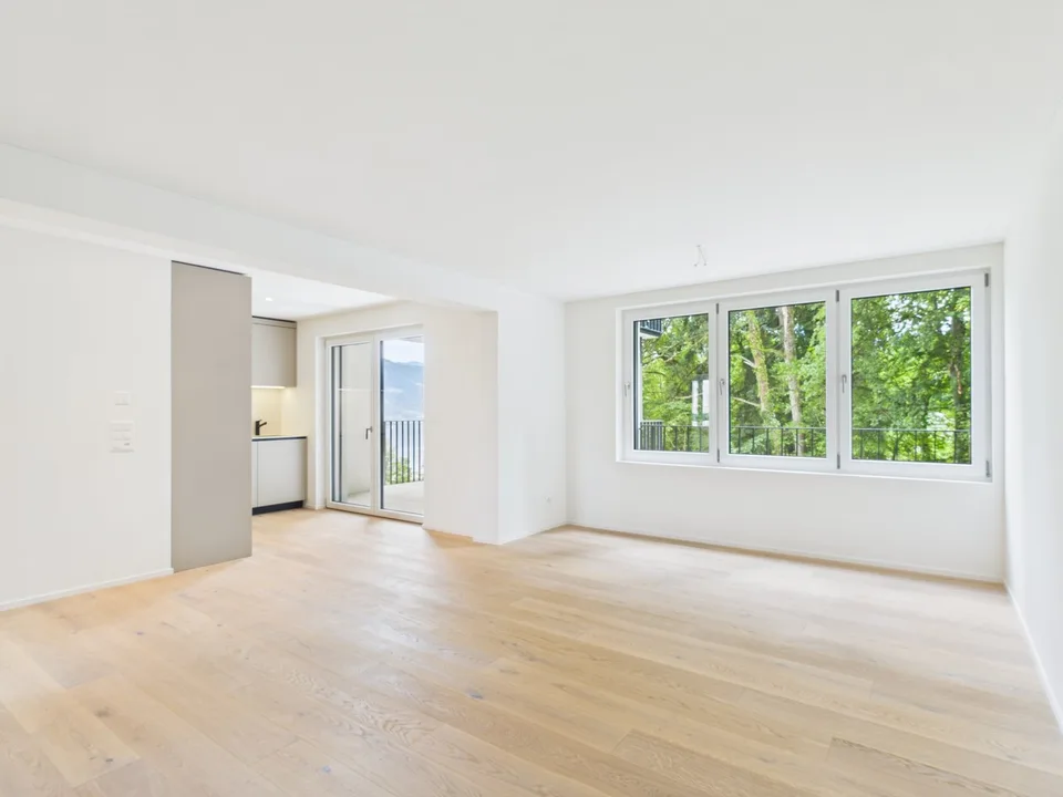 Appartamento in proprietà di 3,5 locali con vista lago, città e montagna!