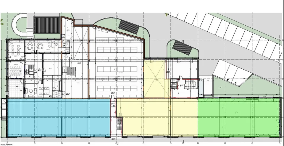 Nuovi laboratori e uffici in vendita nella ZI Budron, Mont-sur-Lausanne, lotti modulabili da 381 m², edificio Minergie – foto 8 di 10