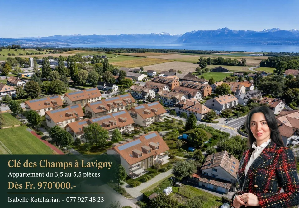 Nouvelle Promotion! Appartements de 3.5 à 5.5 pièces avec terrasses et balcons
