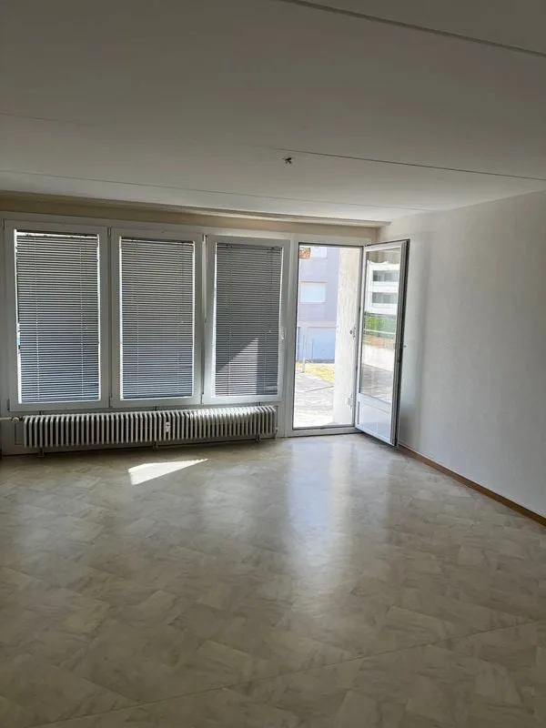 Appartements 3,5 pièces de 62 m2, rez supérieur avec grande terrasse