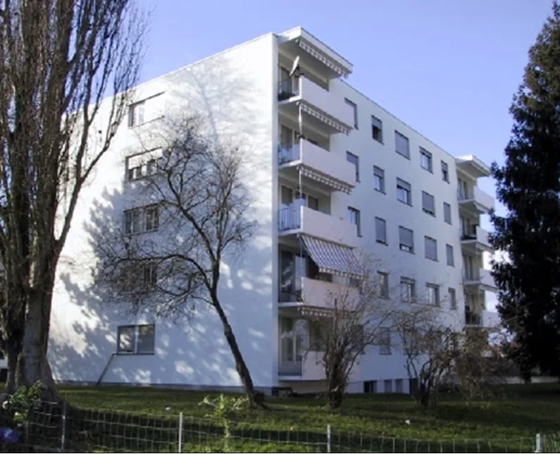 3.5-room apartments with 62 m2, upper ground floor with large terrace