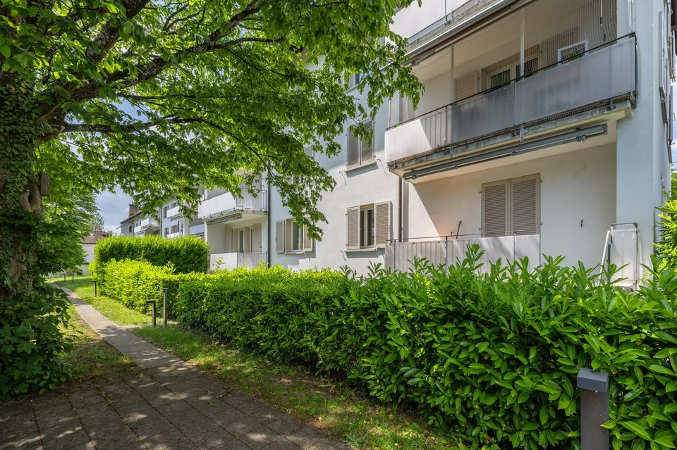 Charmante 3-Zimmer-Wohnung mit Garten in Solothurn