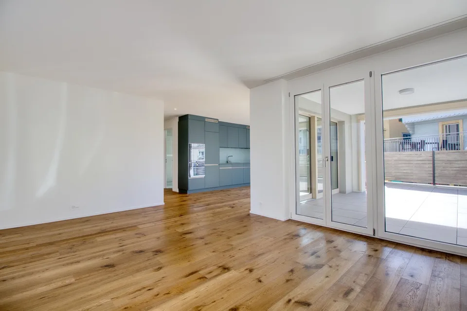 Affitto di costruzione nuova | Appartamento moderno 2.5 locali con posto giardino