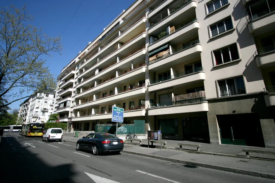 Appartement de 2,5 pièces avec balcon à Champel-Florissant