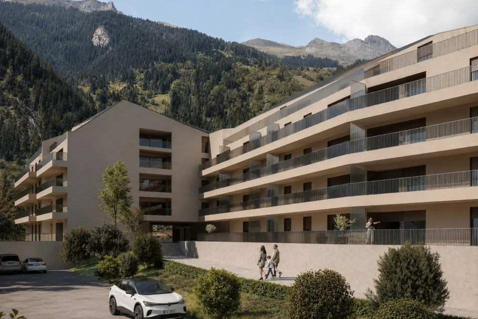 Neue 2,5-Zimmer-Wohnung im Zentrum von Vouvry