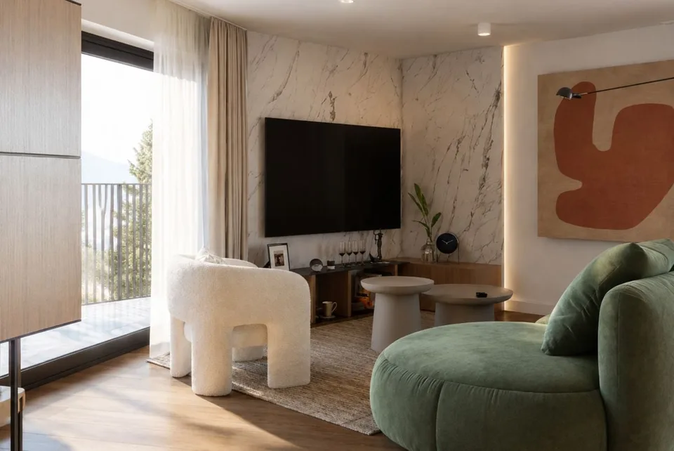 Neue 2,5-Zimmer-Wohnung im Zentrum von Vouvry