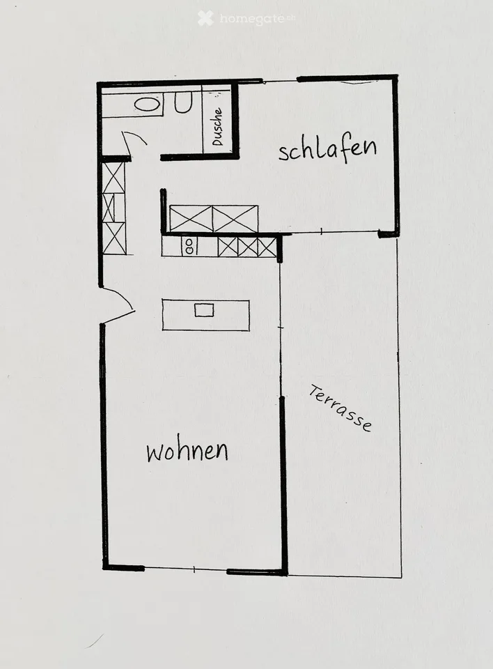 Charming 2.5-room attic apartment in Hettlingen – Modern, Quiet & Pet-friendly