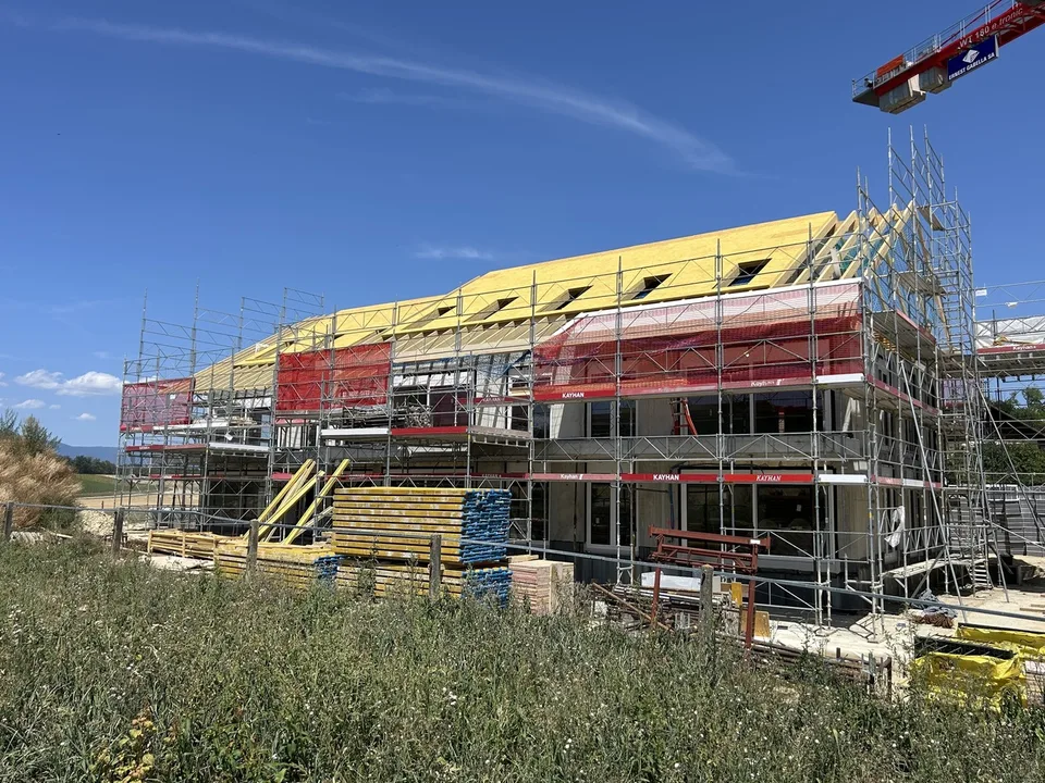 Estavayer / Frasses  Dernier 2,5 pièces, Rez avec jardin de 83 m2