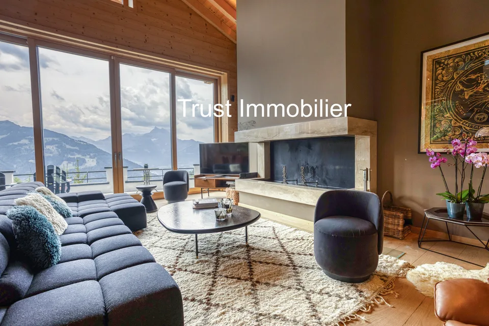 6001M-Gryon-Luxuriöses Haus von 450m2