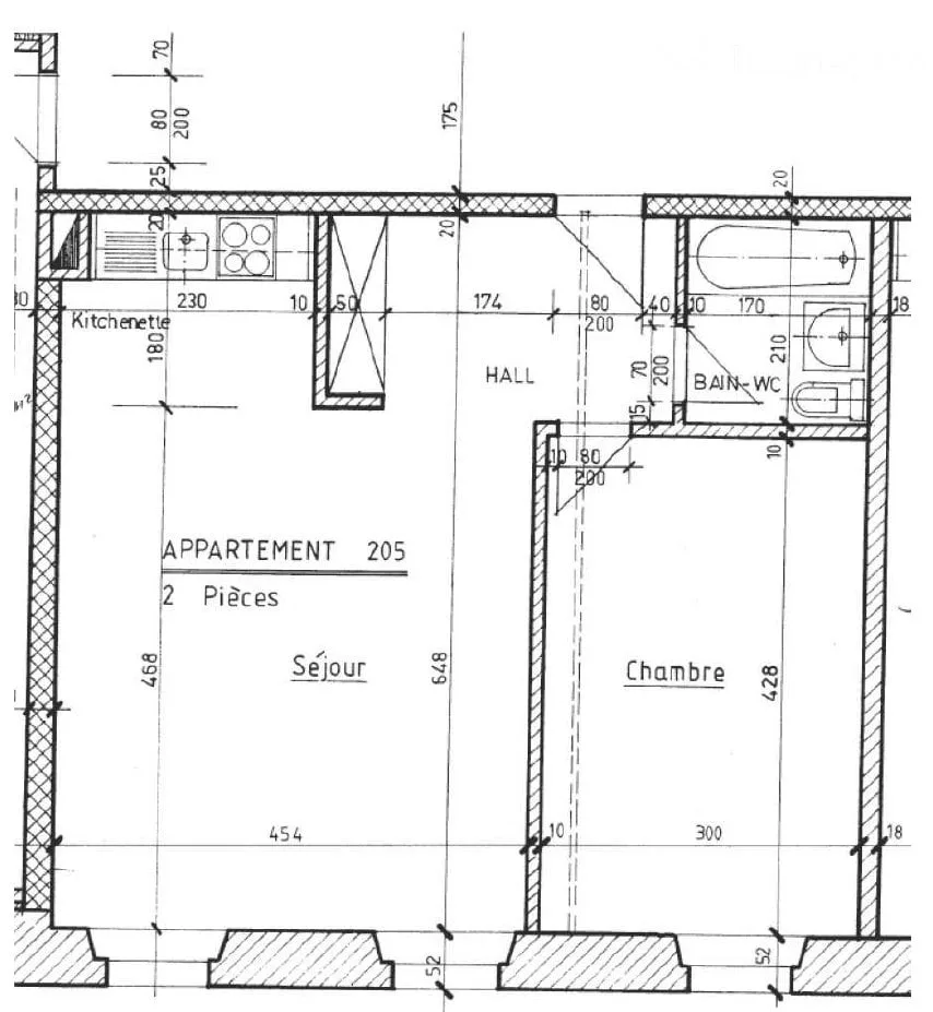 2½ Zimmer renoviert mit Garage im Zentrum von Charmey