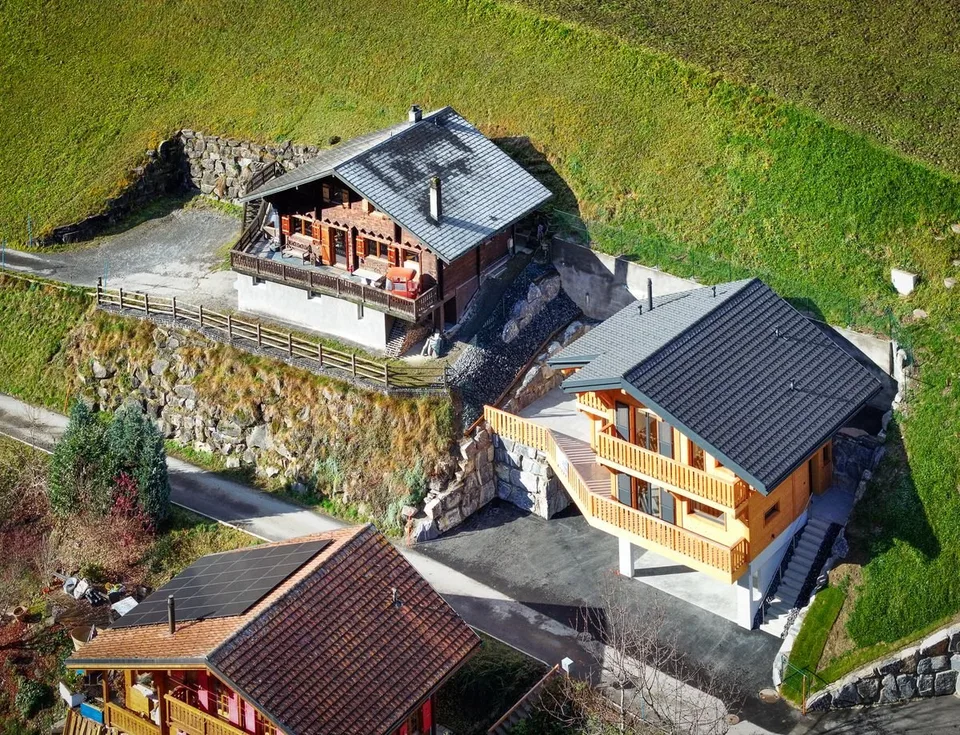 Rifugio di tranquillità con apertura sulle Alpi