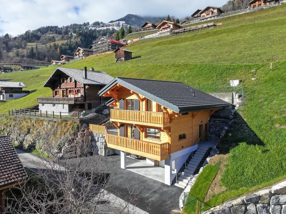 Chalet neuf d'exception dans un environnement calme et paisible