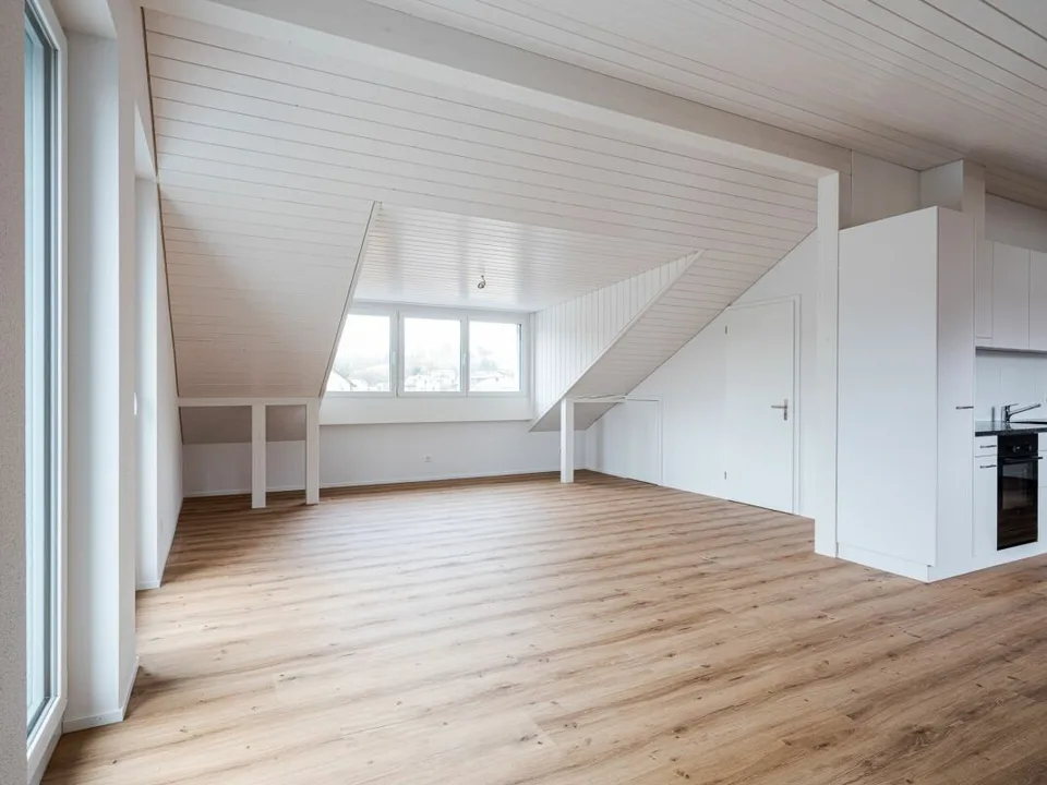 ERSTVERMIETUNG, EINZIGARTIGE UND TRENDIGE DACHWOHNUNG MIT LOFTCHARAKTER!