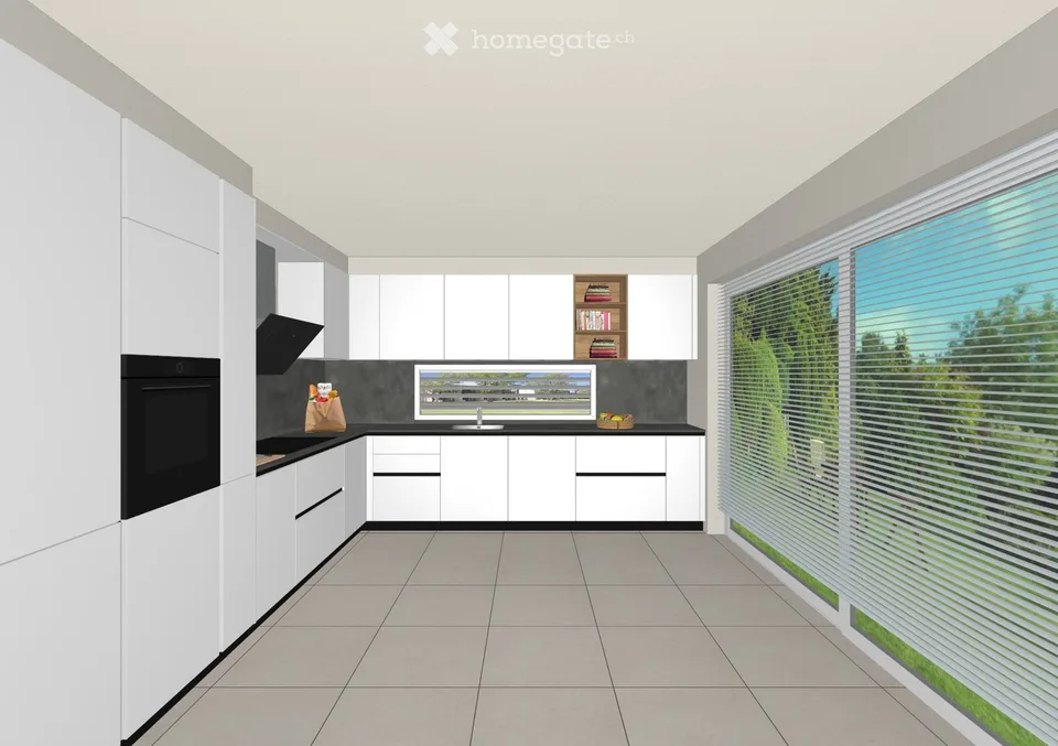Neue 4.5-Zimmer-Wohnung mit großer Terrasse in Vezia