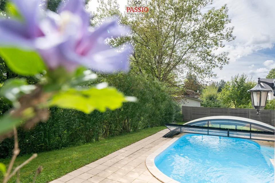 Gepflegtes 5,5-Zimmer Einfamilienhaus mit Pool und grossem Garten