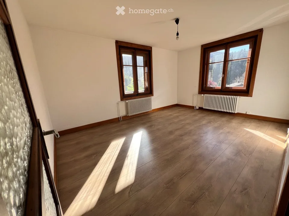 Appartement 3.5pcs 2e étage, balcon, jardin, calme