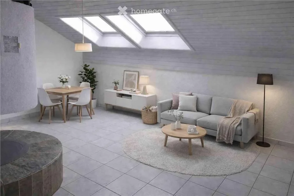 Gemütliche 4.5-Zimmer-Dachgeschosswohnung