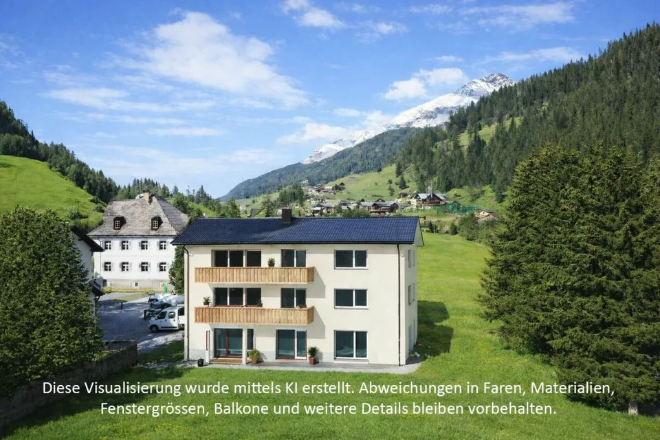 Kernsanierte 4½ Zi.-Ferienwohnungen mit Balkon