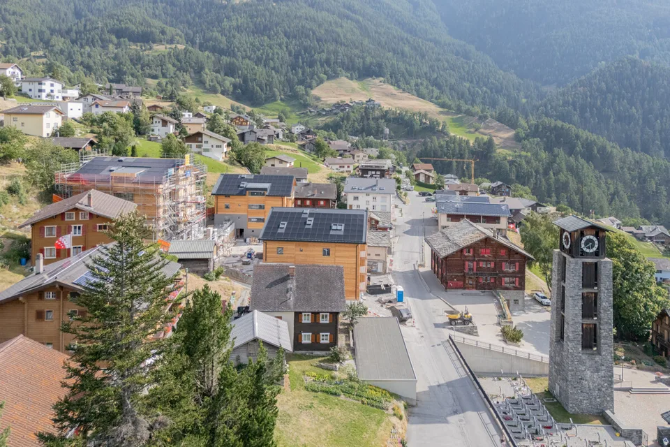 Appartement 3.5 pièces à louer (premier occupant) : Nouveau bâtiment Hasol à Bürchen