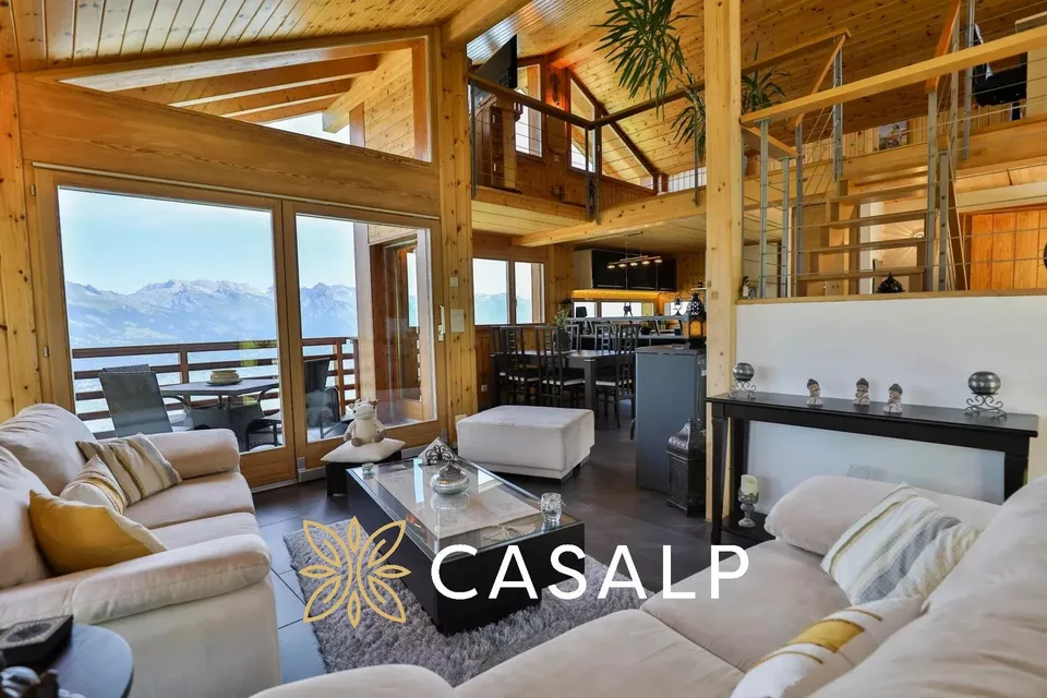 Chalet idyllique avec vue exceptionnelle