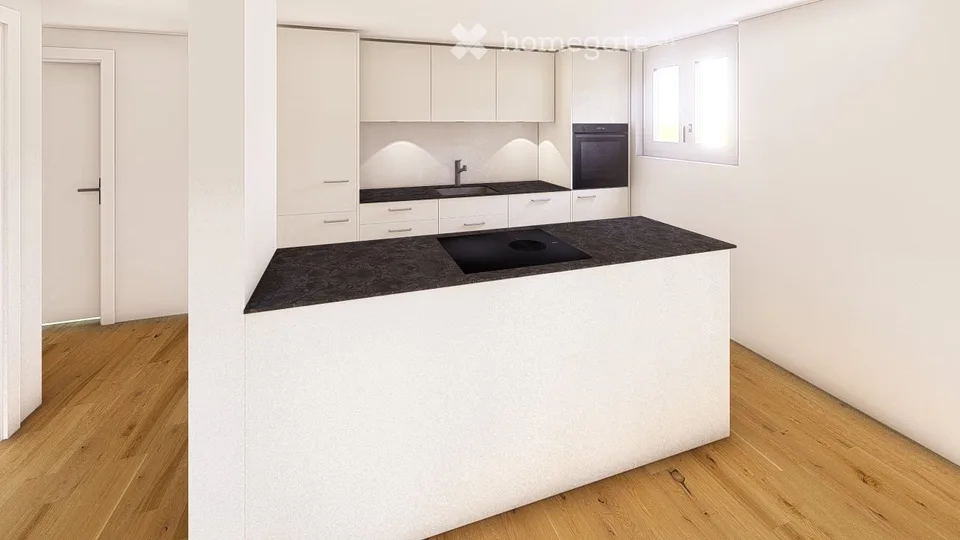 Erstbezug: Stilvolle 2.5-Zimmer-Erdgeschosswohnung (75 m²) m. Terrasse