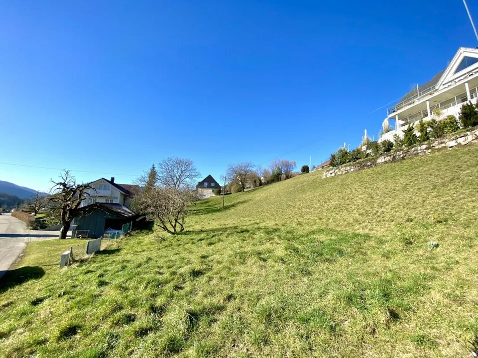 Tolles Bauland mit Südausrichtung und Weitsicht