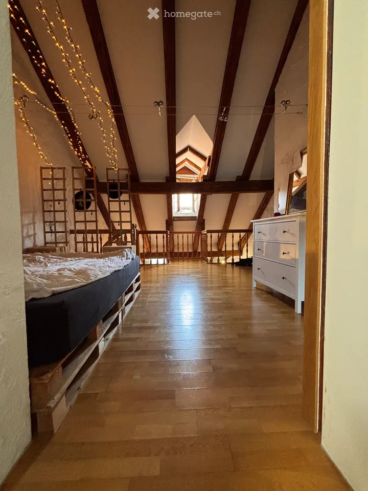 Appartement d'attique unique avec terrasse dans la vieille ville de Berne – 2,5 pièces
