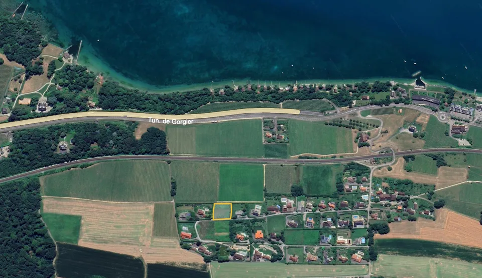 Exklusives Bauland in La Grande Béroche mit genehmigtem Luxusvillenprojekt