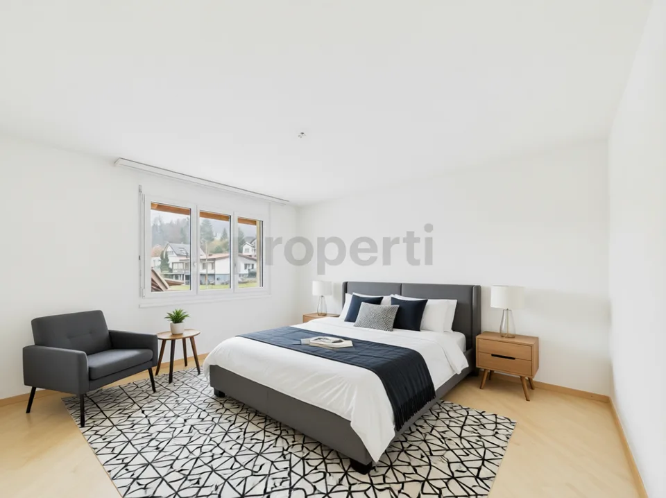 Moderne und helle 4.5-Zimmer-Maisonette, in Teufenthal