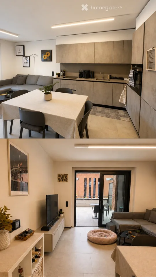 Modernes 2.5-Zimmer-Wohnung mit großem Terrassenbereich - Riva San Vitale