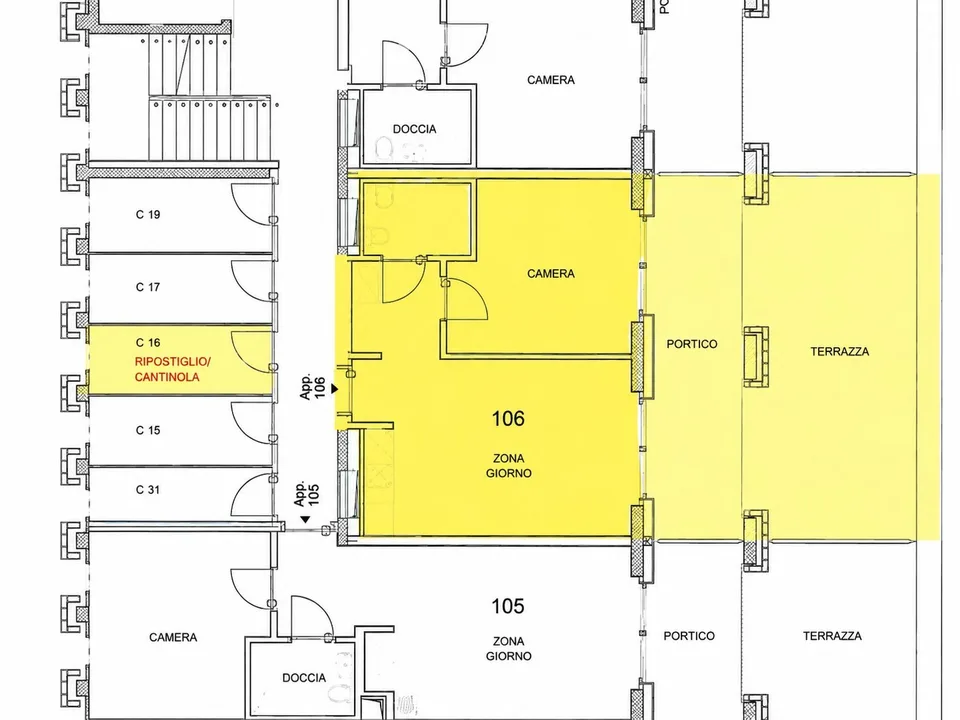 Modernes 2.5-Zimmer-Wohnung mit großem Terrassenbereich - Riva San Vitale