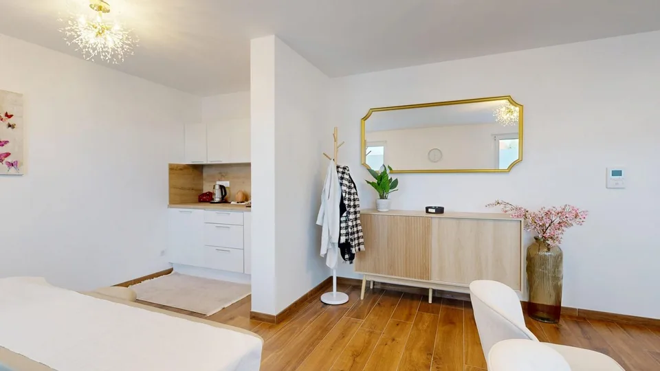 Appartement neuf au rez-de-chaussée avec jardin / usage commercial – habitation – usage mixte