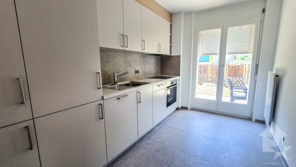 Vouvry, 2,5 Zimmer renoviert mit Garten
