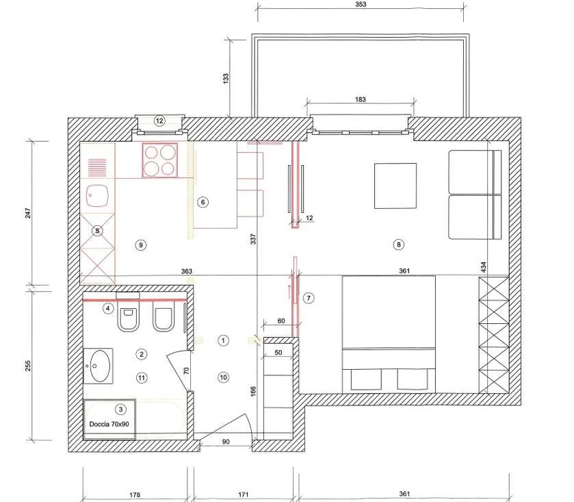 VACALLO: GRAZIOSO UFFICIO-APPARTAMENTO 2 LOC. CON GARAGE – foto 6 di 6